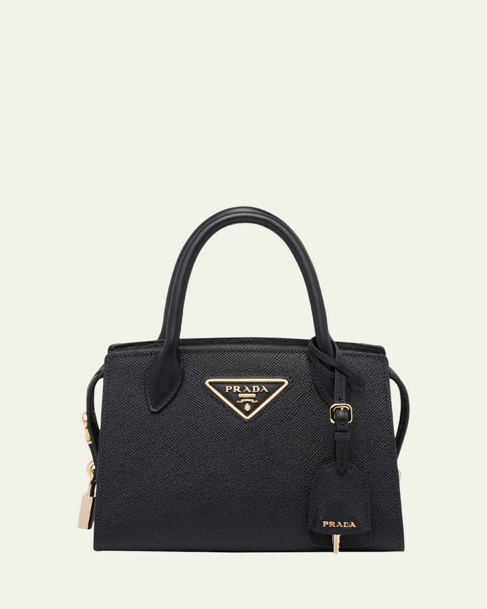 Leather Top-Handle Bag